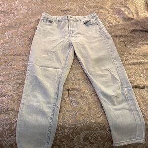 Light Gray Women’s Boyfriend Jeans